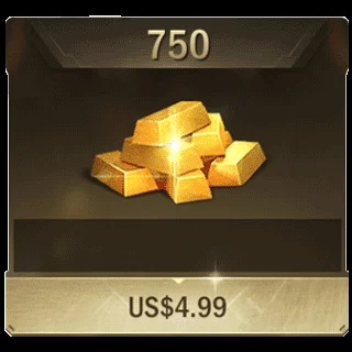 Золото 750