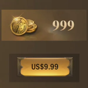 Золотые монеты 999