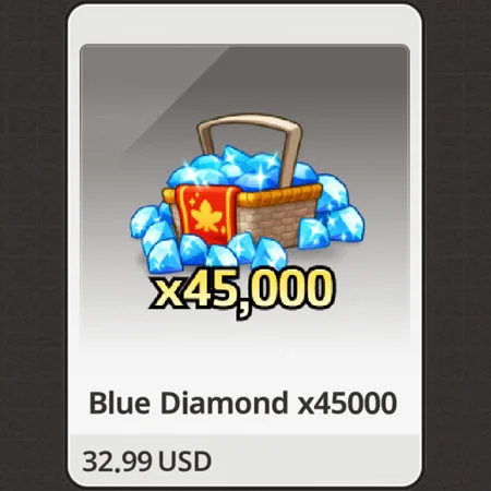 Синий Алмаз 45000