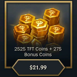 2800 Монеты TFT