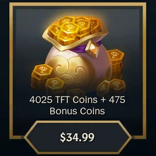 4500 Монеты TFT